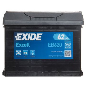 Exide 027 Car Battery - 3 Year Guarantee