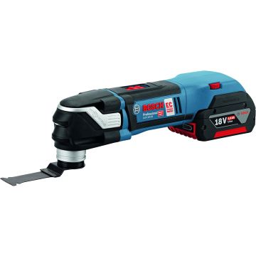 Bosch Professional GOP 18 V-28 Cordless Multi-Cutter with 2 x 18 V 5 Ah Lithium-Ion Batteries