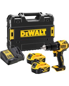 DeWalt 18V XR Brushless Compact Combi 2 x 4.0Ah